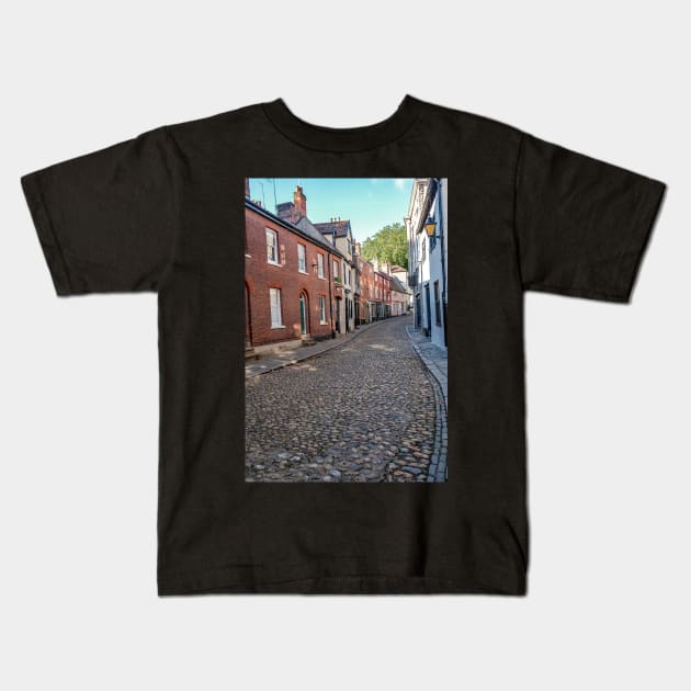 Elm Hill, Norwich Kids T-Shirt by yackers1